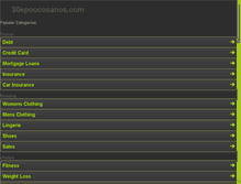 Tablet Screenshot of 30epoucosanos.com